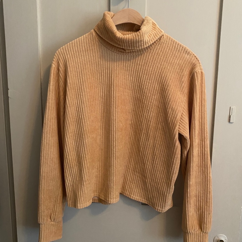Corduroy Cropped Sweater